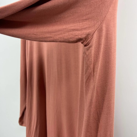 LOGO Lori Goldstein Light Tunic Blouse Quarter Sleeve Scoop Neckline Women Large - Picture 6 of 9